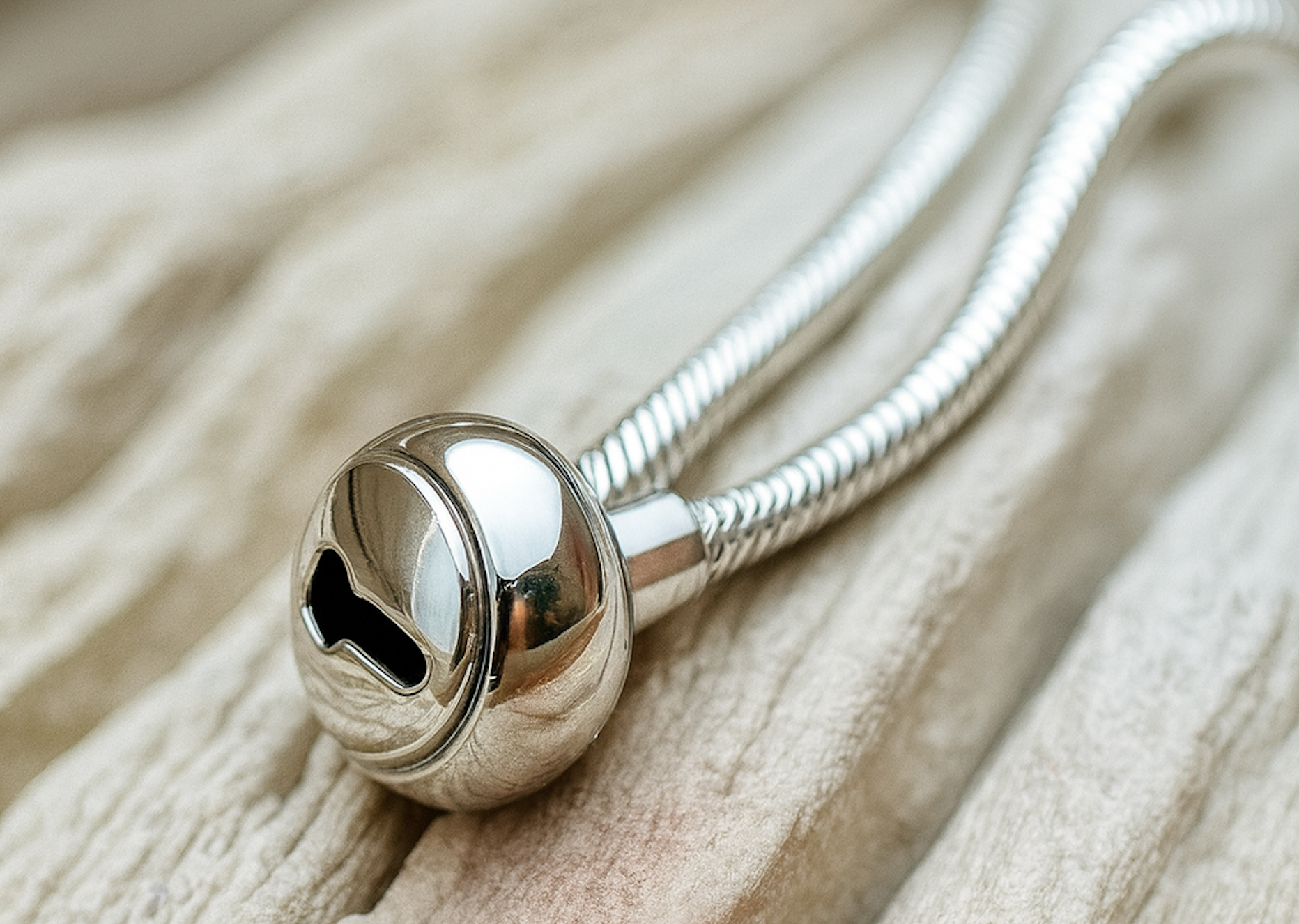 "Schlangenkette" Armband für Perlen & Charms - 925 Sterling Silber - ab 19 cm