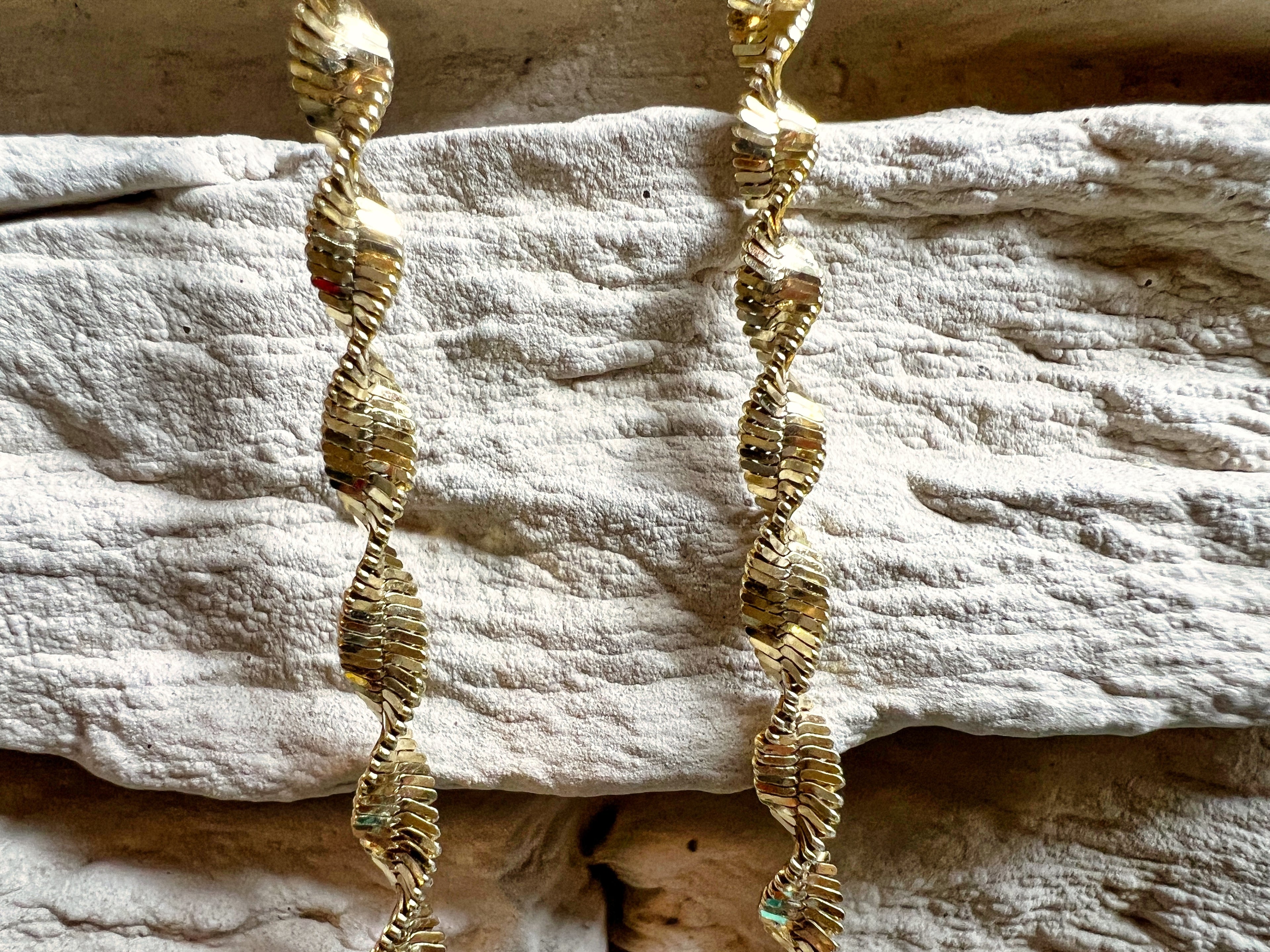 Hübsches 585er Goldarmband - Länge: 20 cm – Unisex