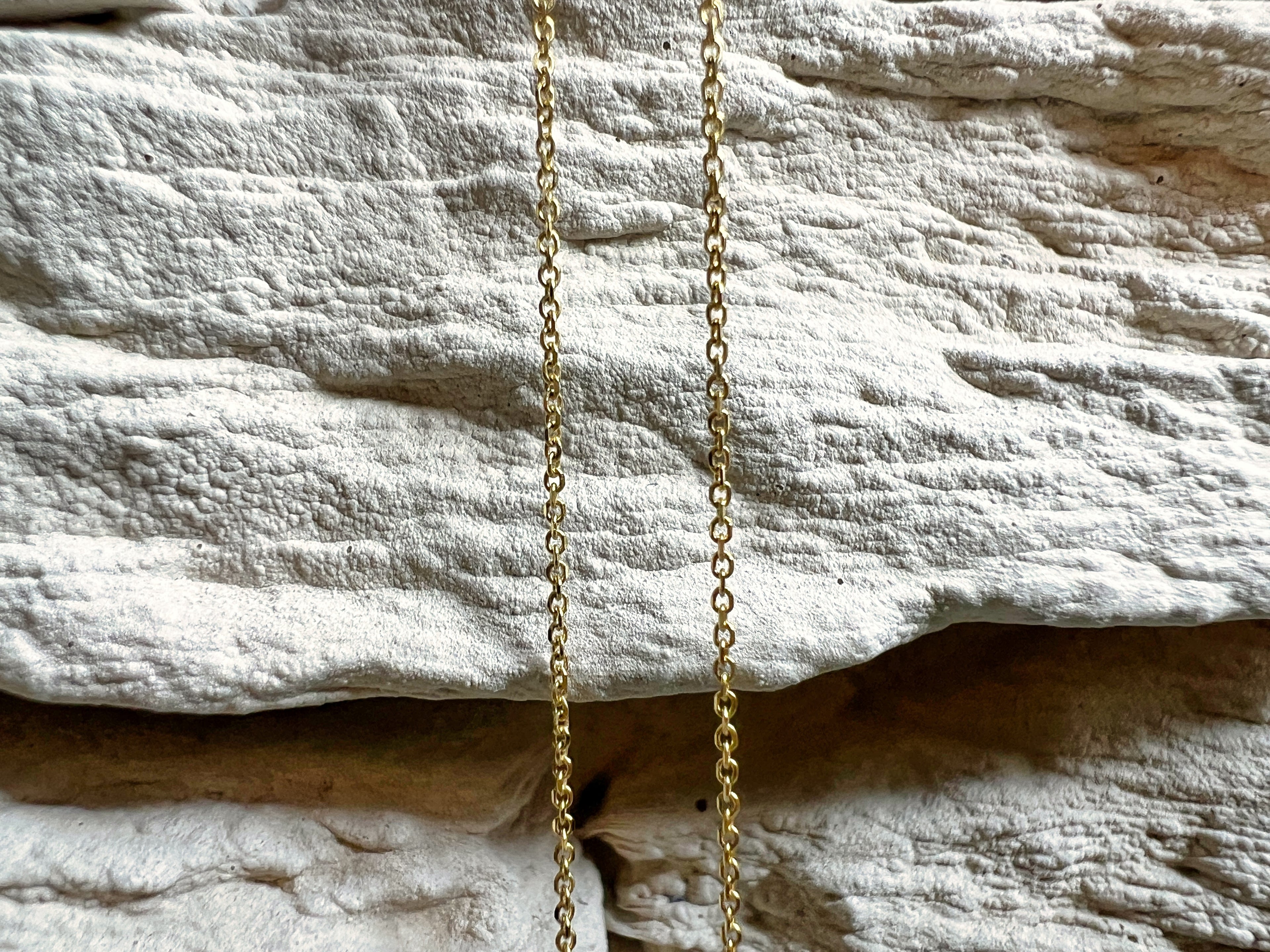 ID-Armband Damen - 585er Gold - Engelsflügel - 17,5 cm - personalisierbar