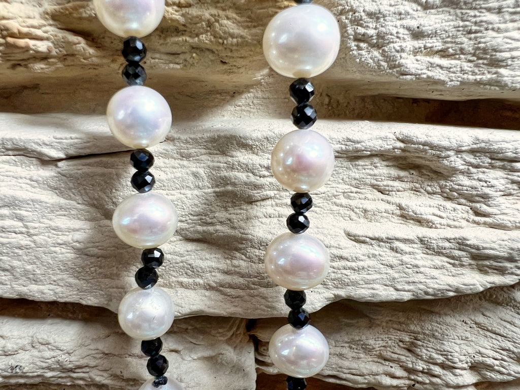 Edles Perlenarmband aus 333er Gold - GLÜCK & ENERGIE - 18,5 cm