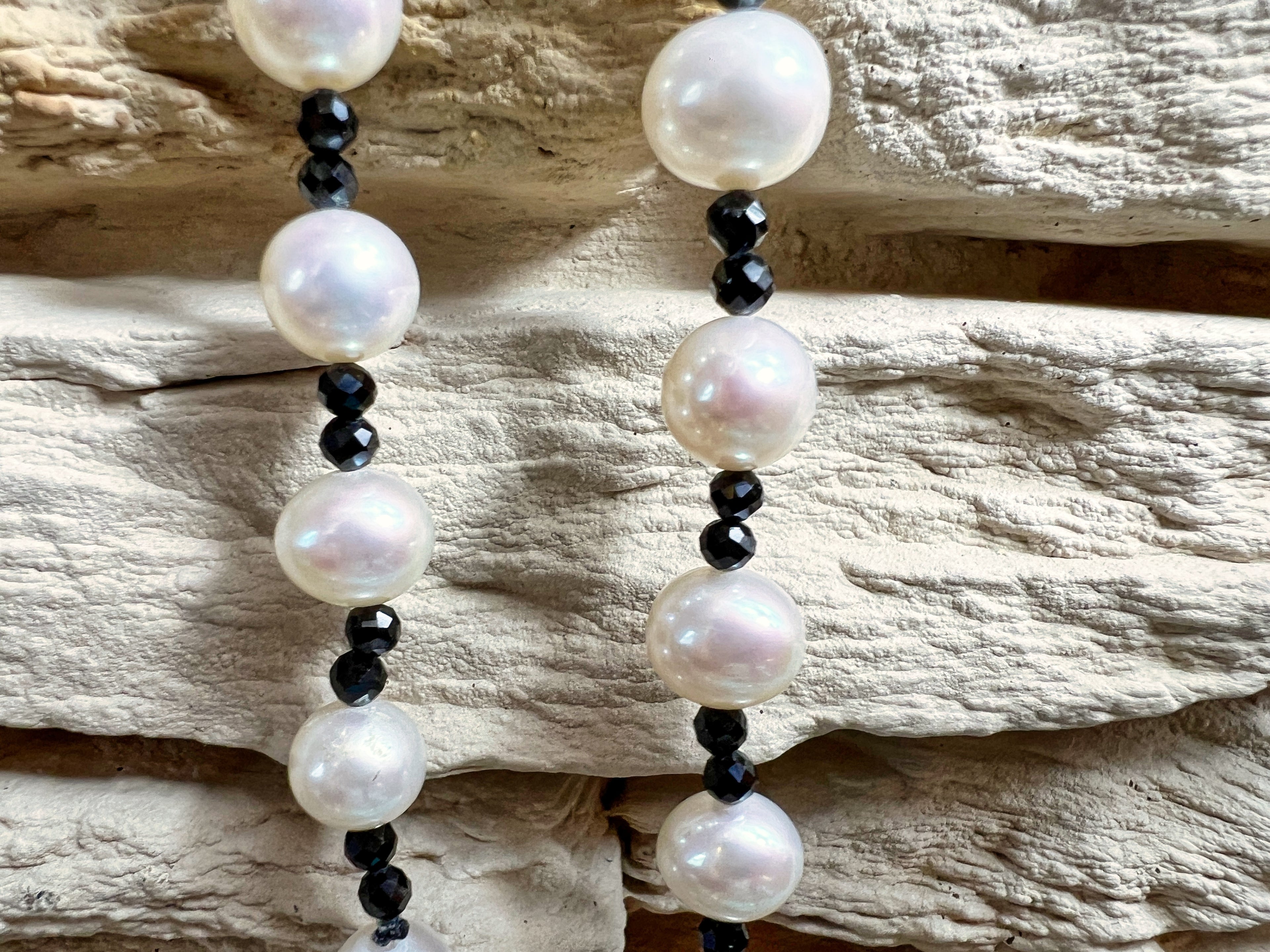 Edles Perlenarmband aus 333er Gold - GLÜCK & ENERGIE - 18,5 cm