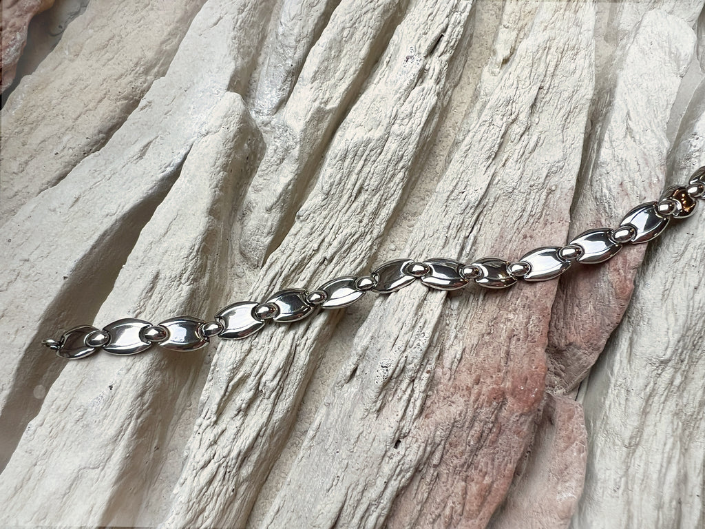 Modernes Armband - 925 Sterling Silber - ca. 19 cm - unisex