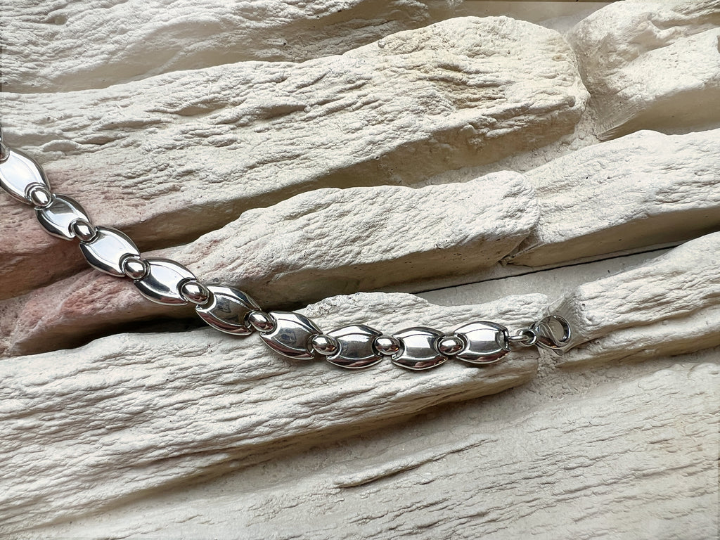 Modernes Armband - 925 Sterling Silber - ca. 19 cm - unisex