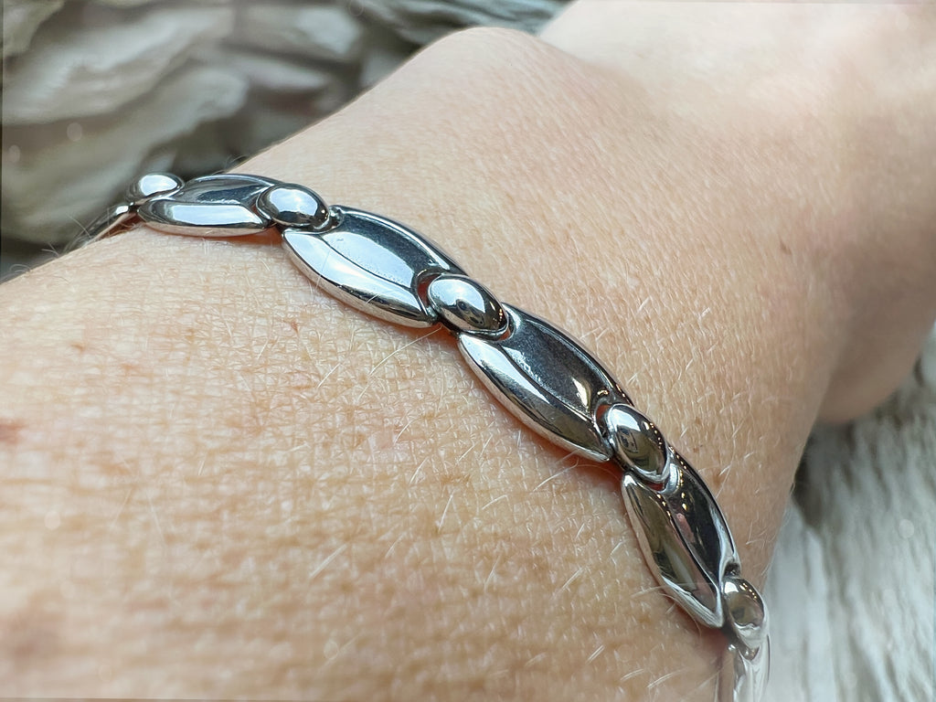 Modernes Armband - 925 Sterling Silber - ca. 19 cm - unisex