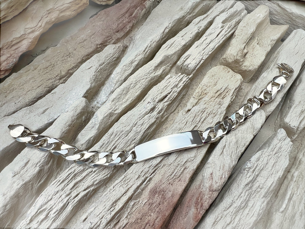 ID-Armband / Namensarmband - 925 Sterling Silber - ca. 21 cm - unisex