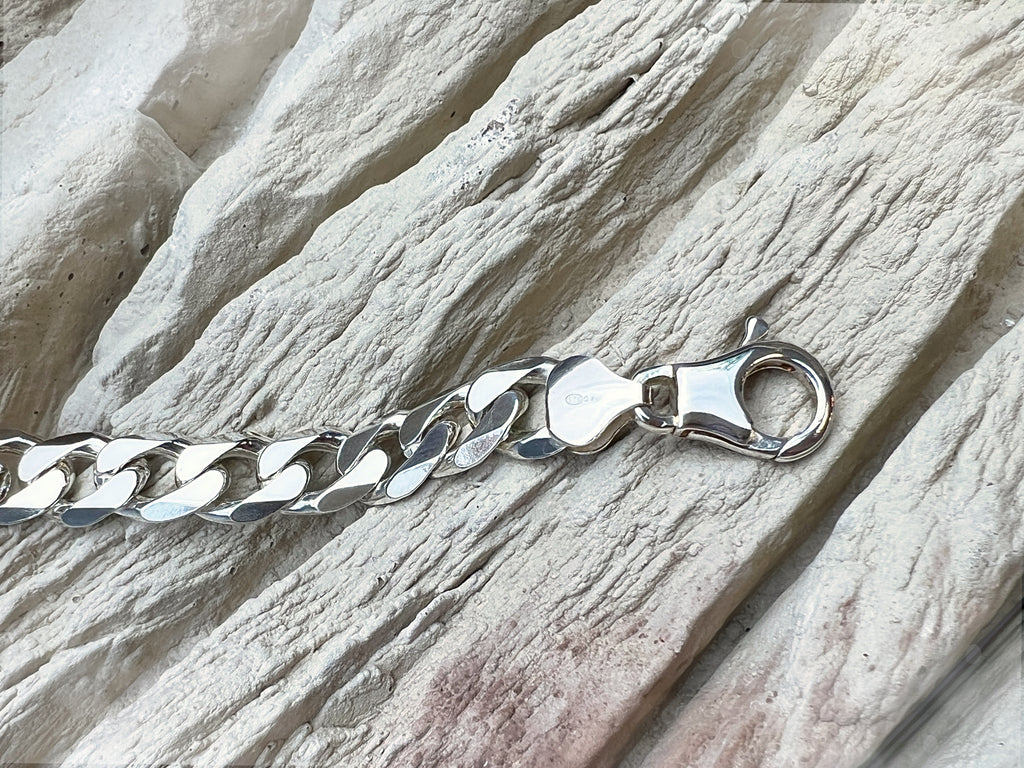 ID-Armband / Namensarmband - 925 Sterling Silber - ca. 21 cm - unisex