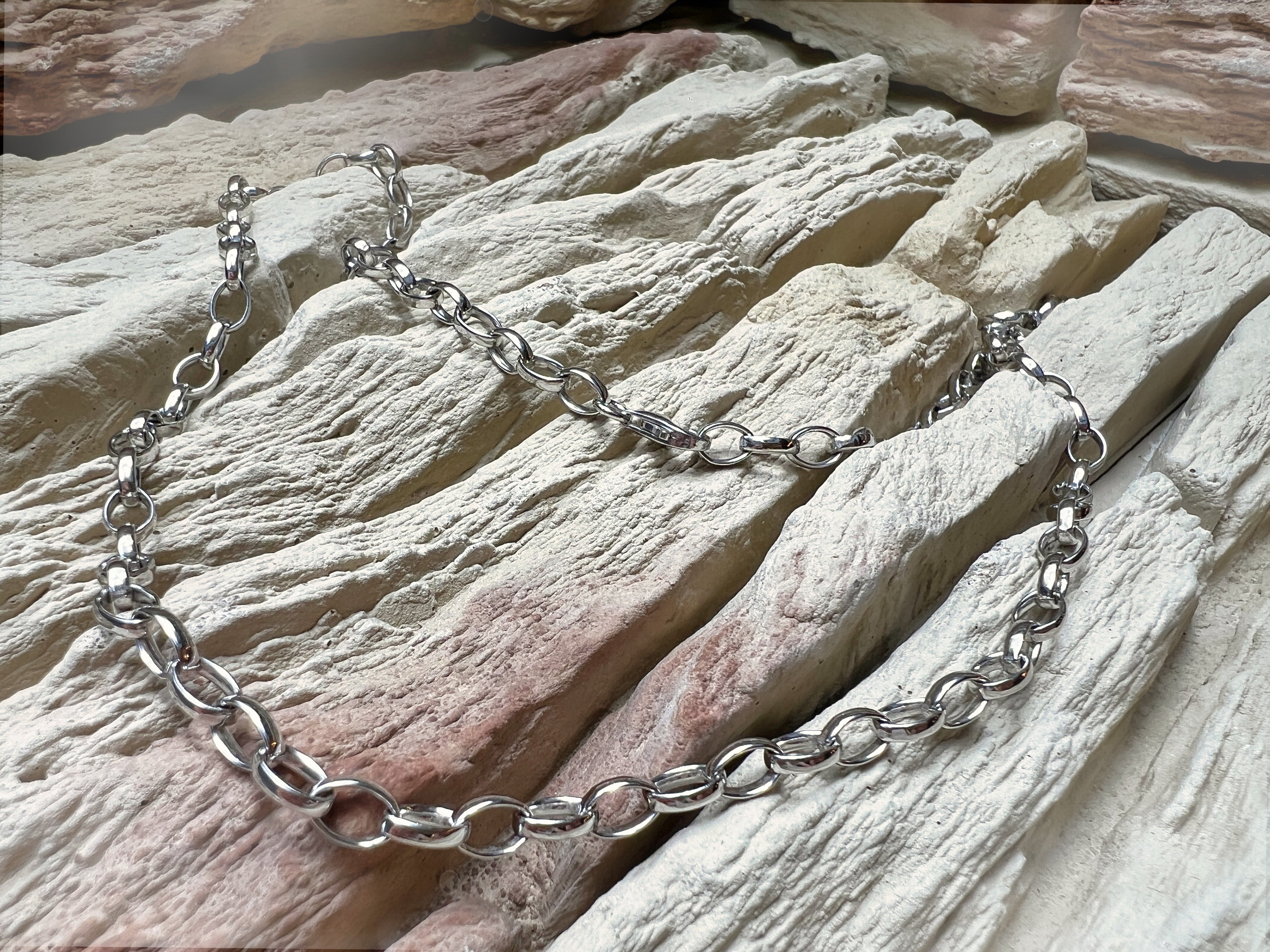 Massive Erbskette aus 925er Sterling Silber – 60 cm | 5 mm