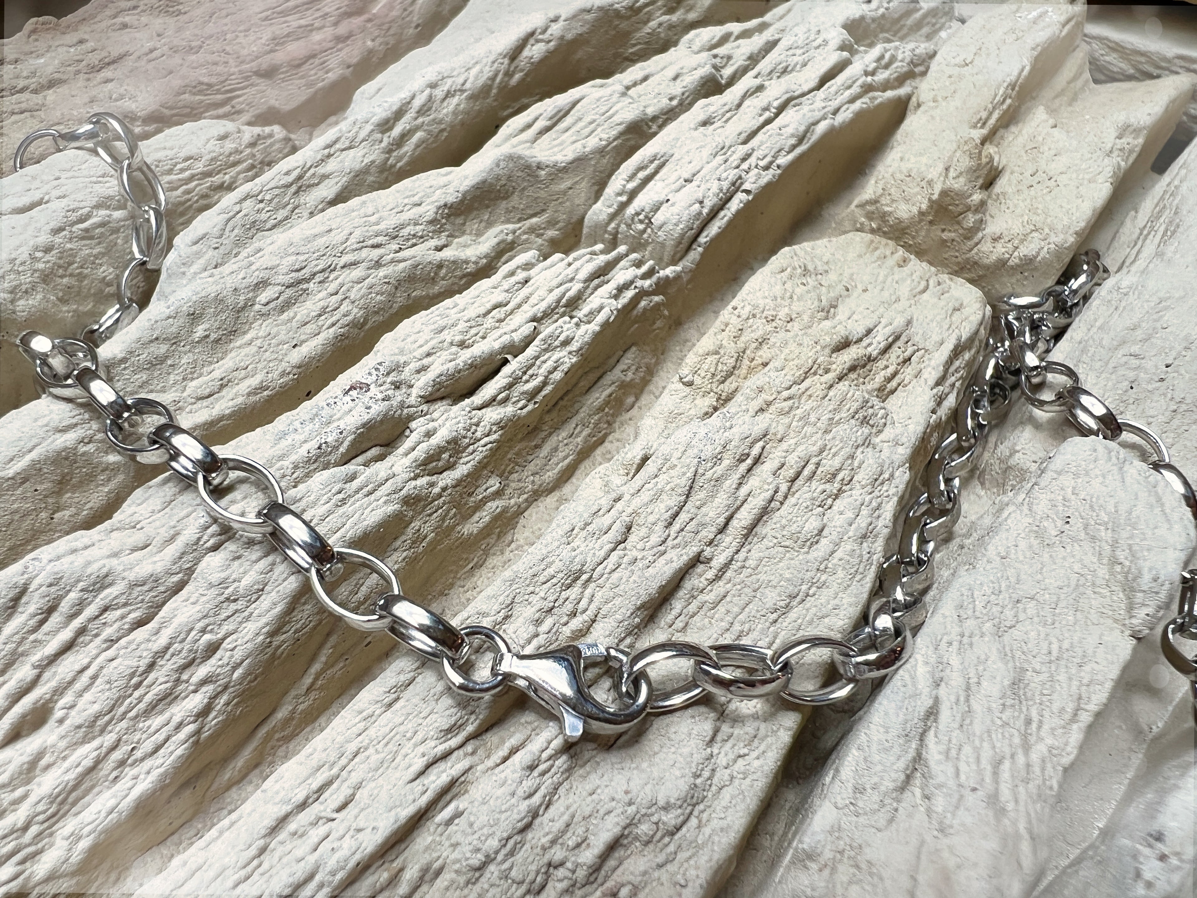 Massive Erbskette aus 925er Sterling Silber – 60 cm | 5 mm