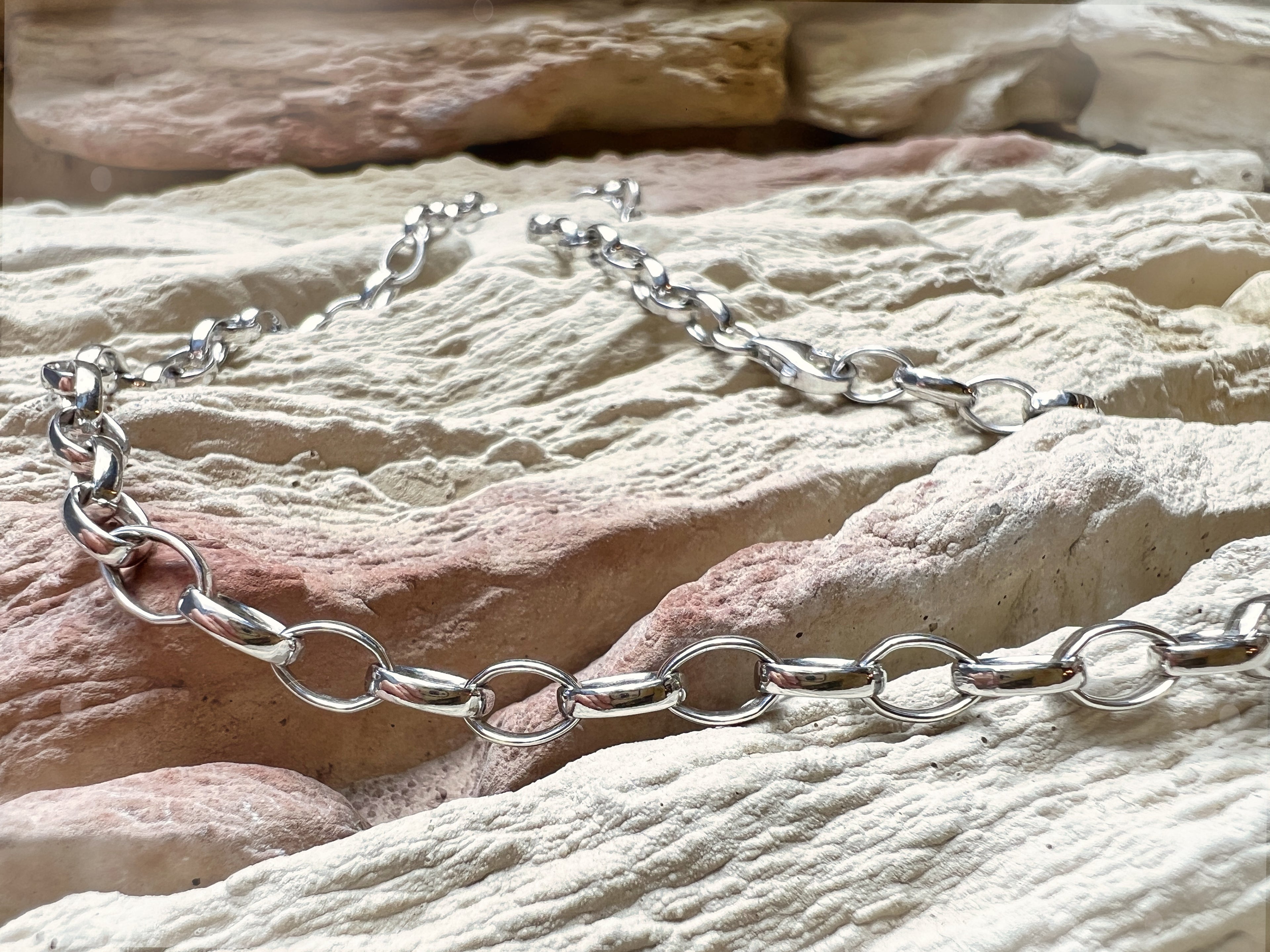 Massive Erbskette aus 925er Sterling Silber – 60 cm | 5 mm