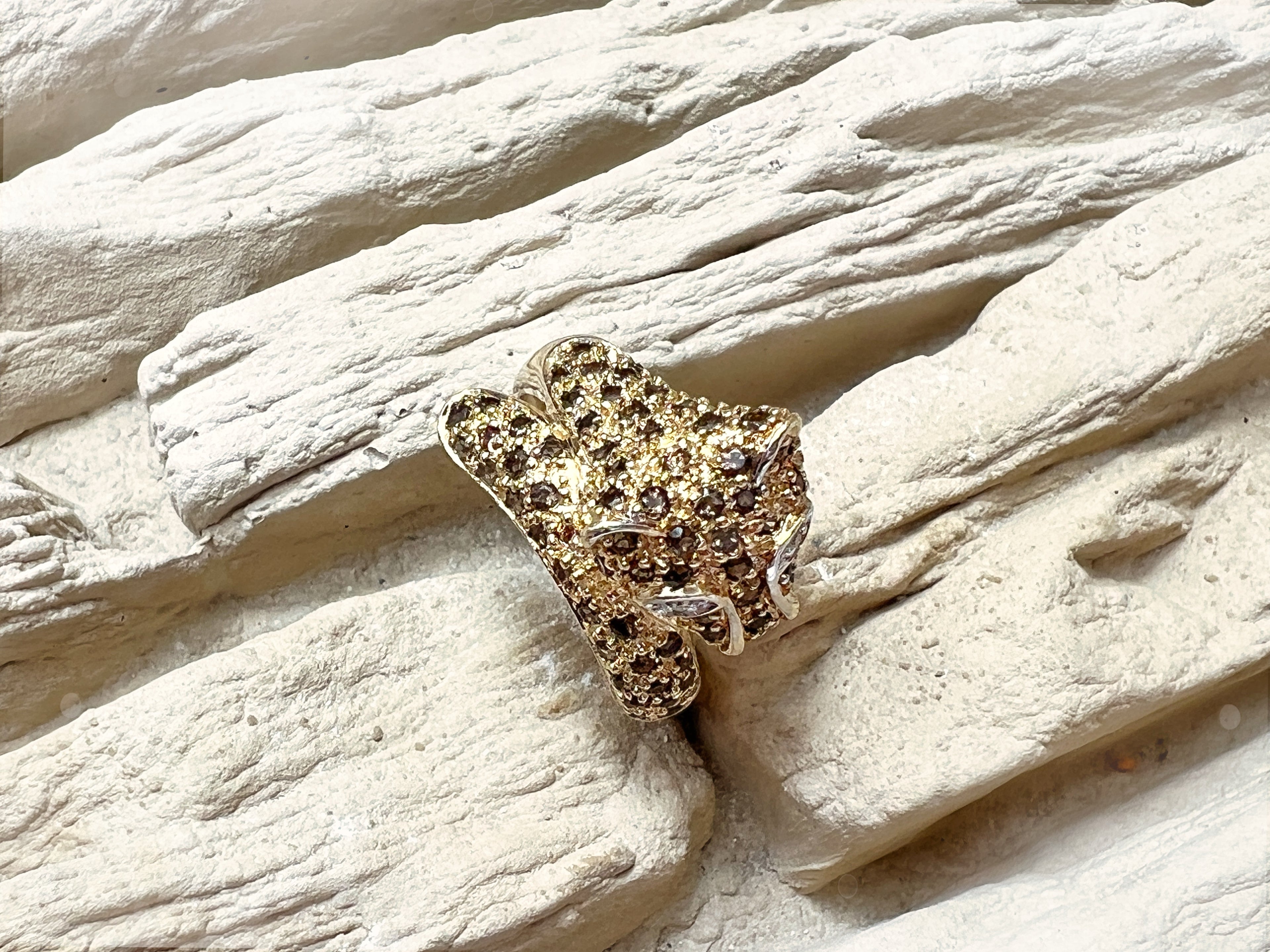 PANTHER-Ring – kraftvoll & luxuriös – Gold | Nr. 57-58 (17-18) | 6,1 Gramm