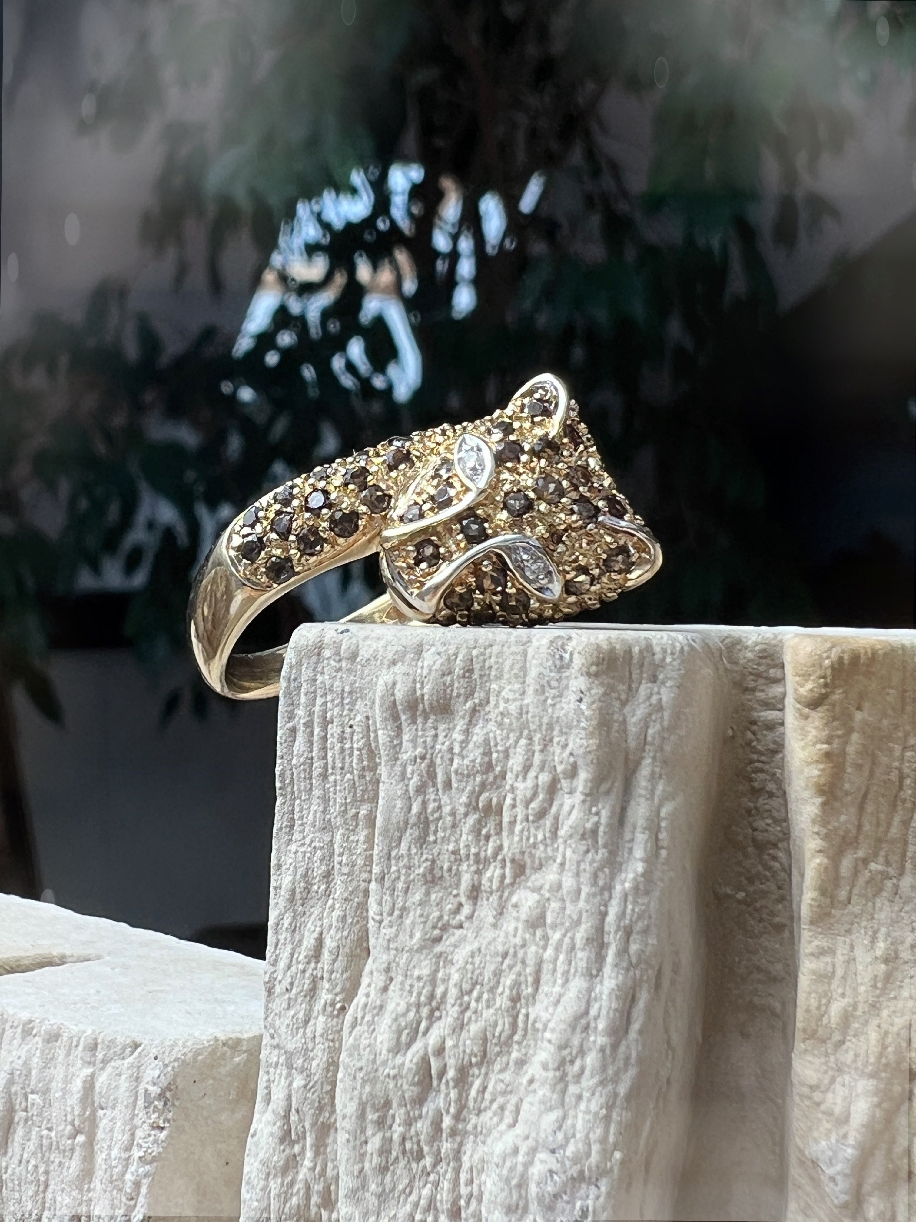 PANTHER-Ring – kraftvoll & luxuriös – Gold | Nr. 57-58 (17-18) | 6,1 Gramm